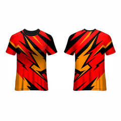 Next Print Customised All Over Printed Round Neck T-Shirt NP0000S674 - Next Print