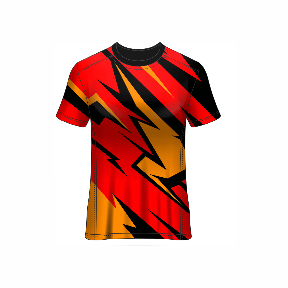 Next Print Customised All Over Printed Round Neck T-Shirt NP0000S674 - Next Print