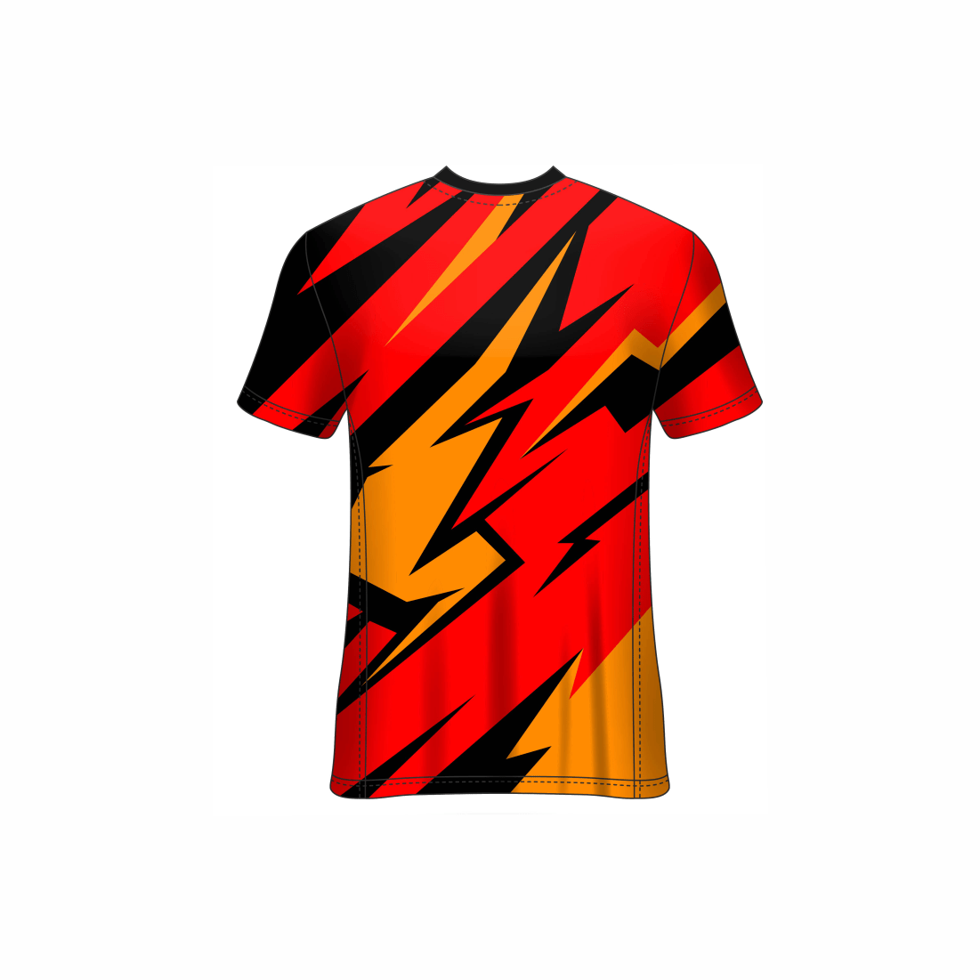 Next Print Customised All Over Printed Round Neck T-Shirt NP0000S674 - Next Print