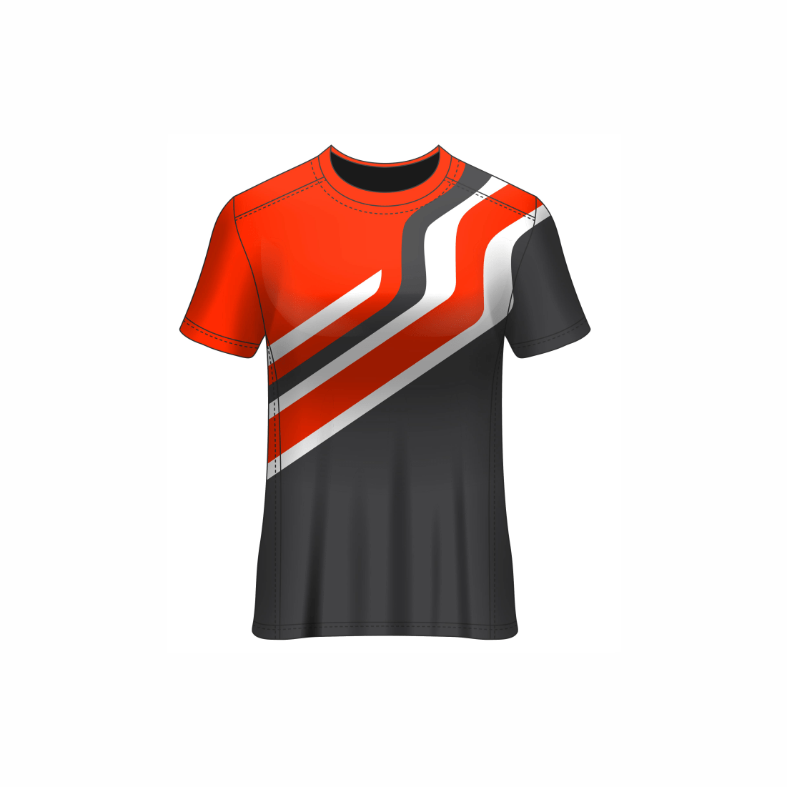 Next Print Customised All Over Printed Round Neck T-Shirt NP0000S675 - Next Print