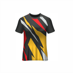 Next Print Customised All Over Printed Round Neck T-Shirt NP0000S677 - Next Print