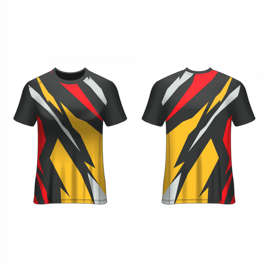 Next Print Customised All Over Printed Round Neck T-Shirt NP0000S677 - Next Print