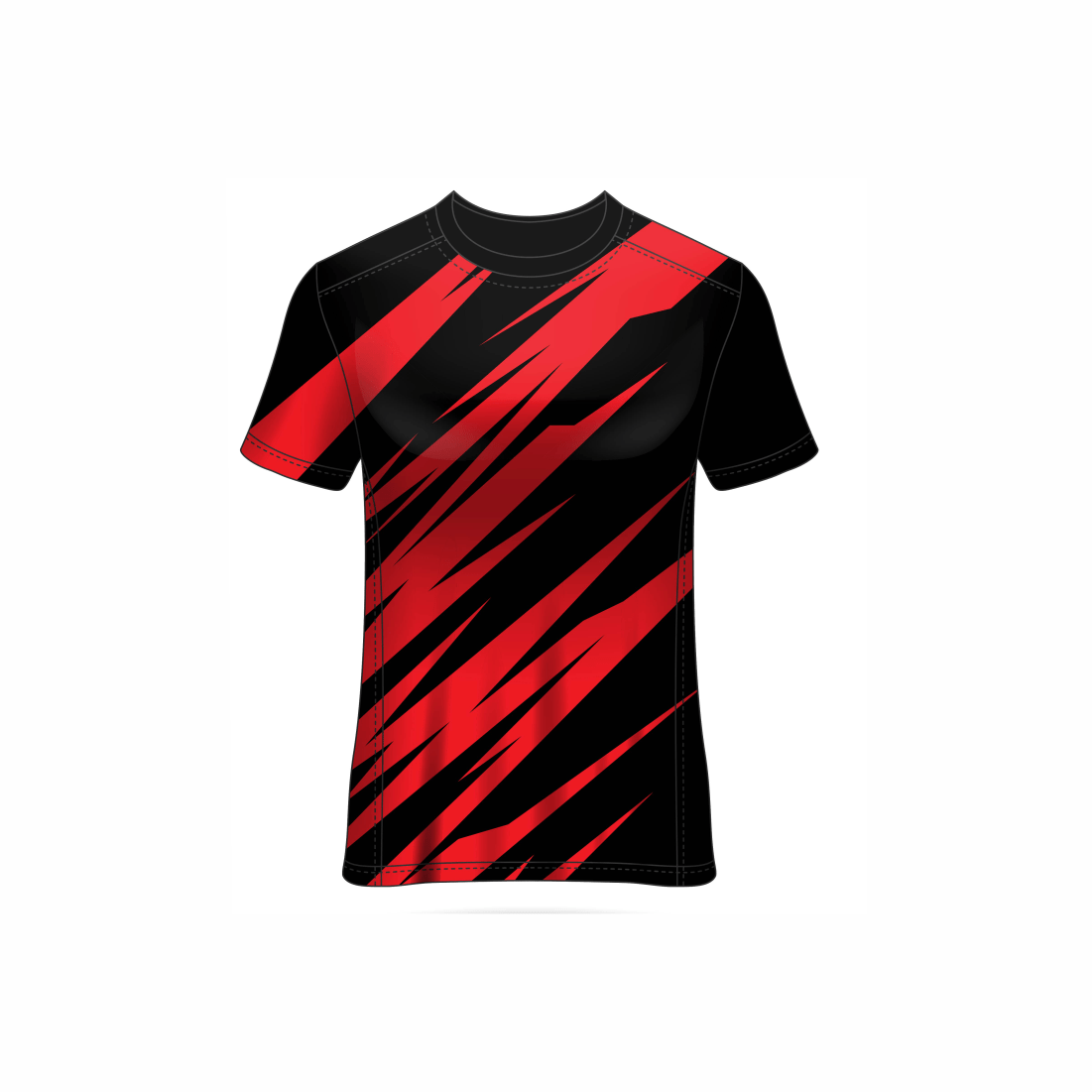 Next Print Customised All Over Printed Round Neck T-Shirt NP0000S678 - Next Print