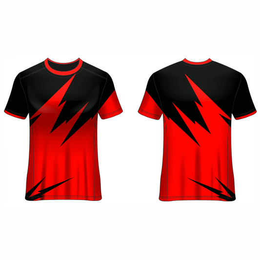 Next Print Customised All Over Printed Round Neck T-Shirt NP0000S678 - Next Print