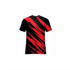 Next Print Customised All Over Printed Round Neck T-Shirt NP0000S678 - Next Print