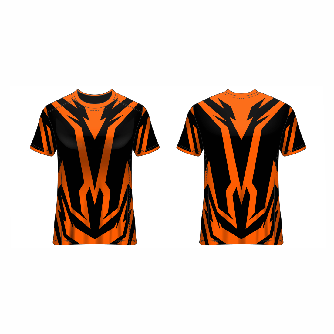 Next Print Customised All Over Printed Round Neck T-Shirt NP0000S679 - Next Print