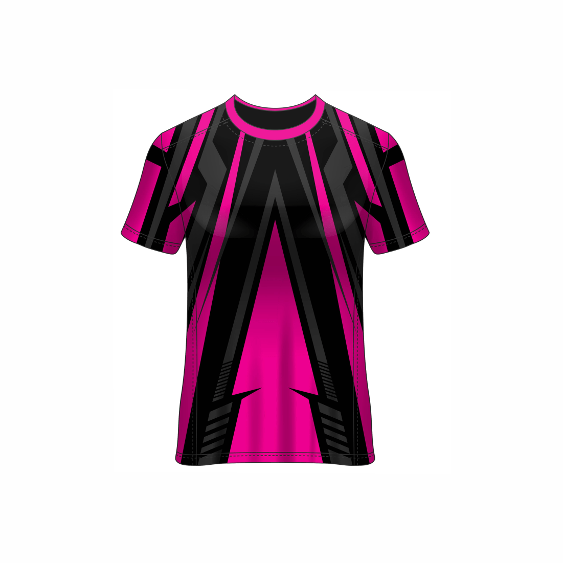 Next Print Customised All Over Printed Round Neck T-Shirt NP0000S679 - Next Print