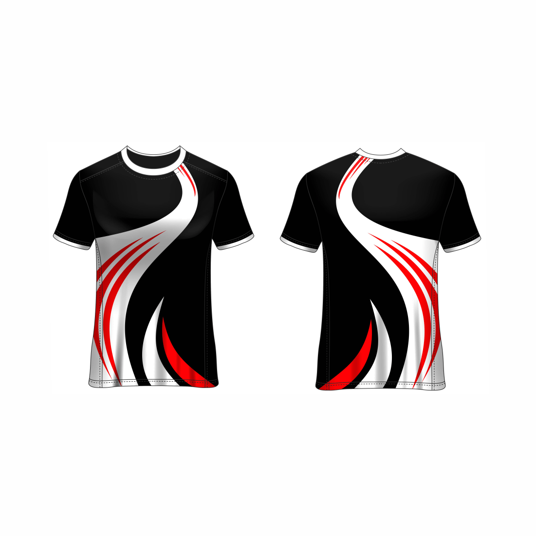 Next Print Customised All Over Printed Round Neck T-Shirt NP0000S680 - Next Print