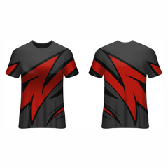 Next Print Customised All Over Printed Round Neck T-Shirt NP0000S681 - Next Print