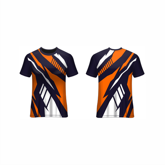 Next Print Customised All Over Printed Round Neck T-Shirt NP0000S686 - Next Print