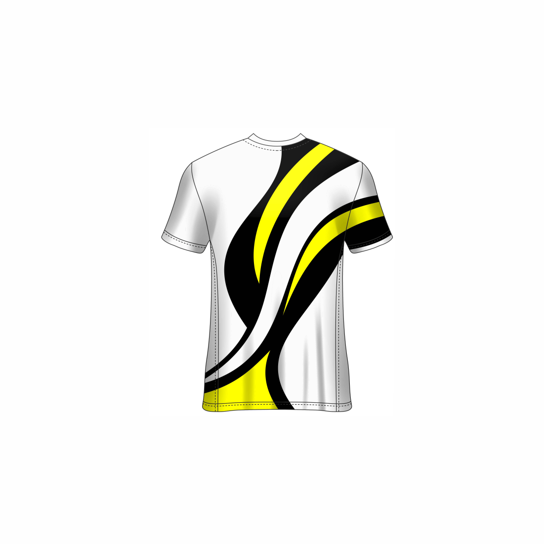 Next Print Customised All Over Printed Round Neck T-Shirt NP0000S686 - Next Print