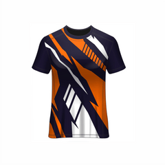 Next Print Customised All Over Printed Round Neck T-Shirt NP0000S686 - Next Print