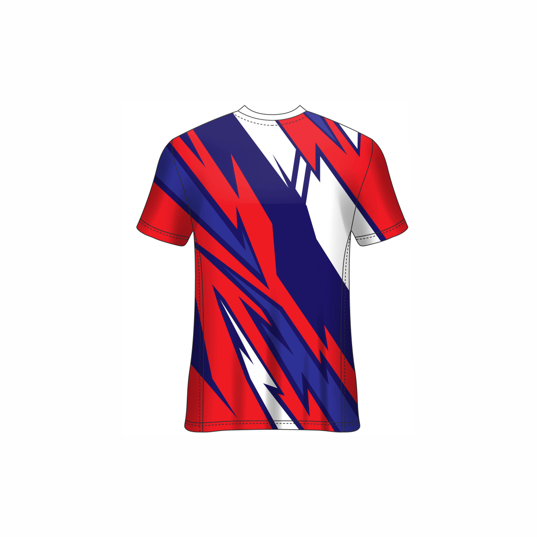 Next Print Customised All Over Printed Round Neck T-Shirt NP0000S688 - Next Print