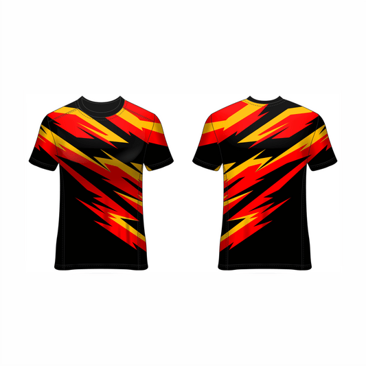 Next Print Customised All Over Printed Round Neck T-Shirt NP0000S689 - Next Print