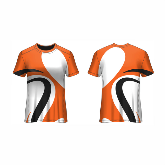 Next Print Customised All Over Printed Round Neck T-Shirt NP0000S689 - Next Print