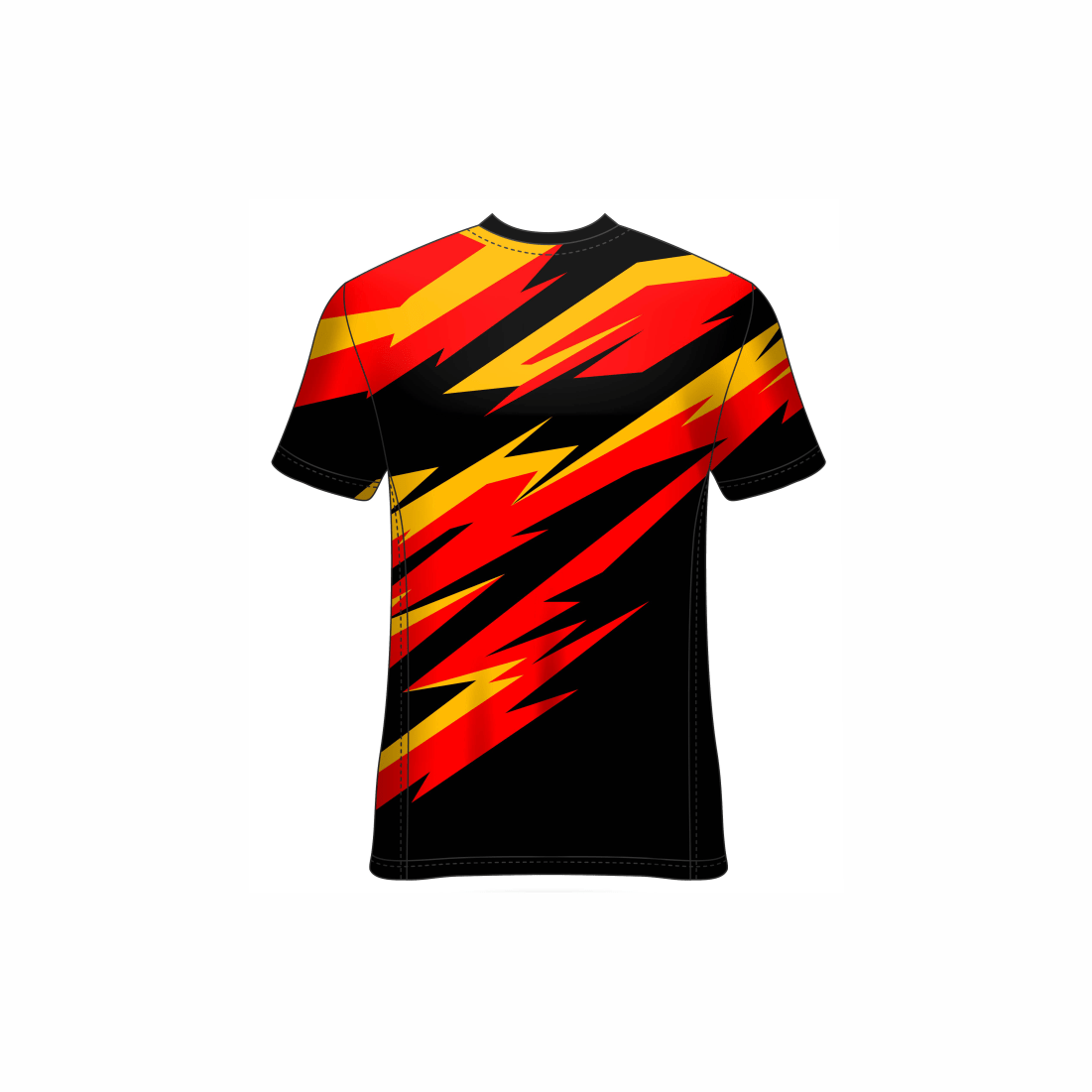 Next Print Customised All Over Printed Round Neck T-Shirt NP0000S689 - Next Print