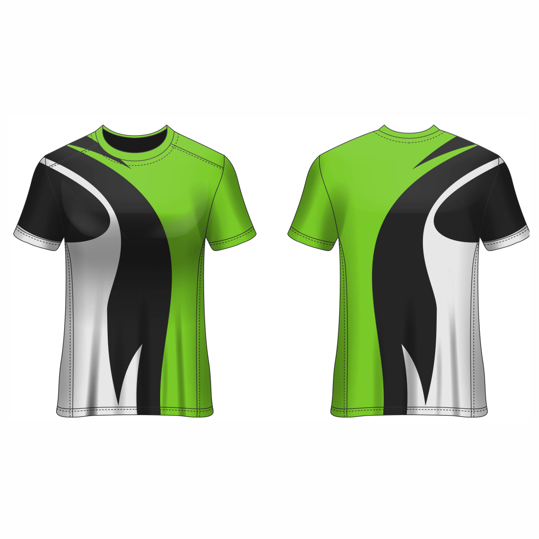 Next Print Customised All Over Printed Round Neck T-Shirt NP0000S690 - Next Print