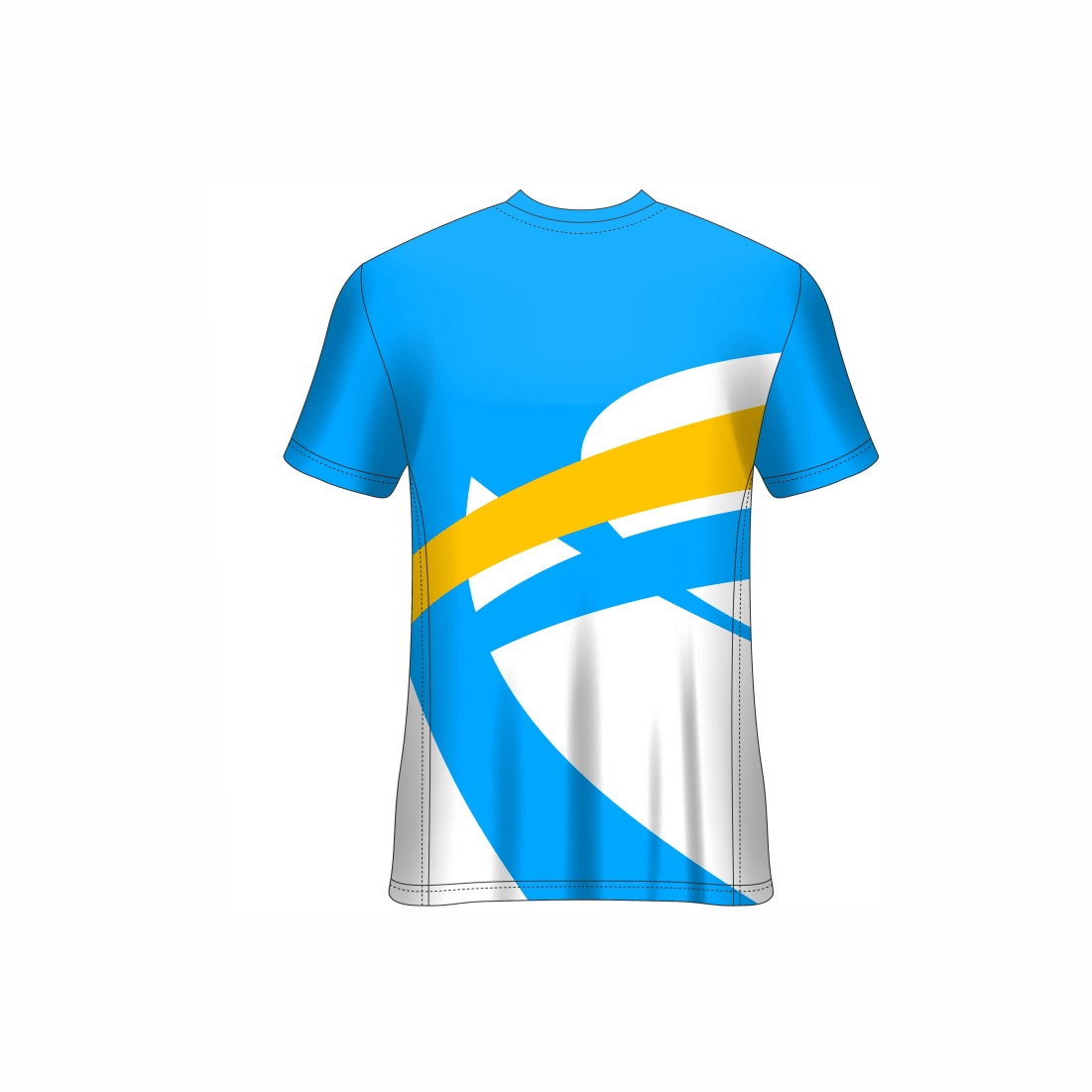 Next Print Customised All Over Printed Round Neck T-Shirt NP0000S691 - Next Print