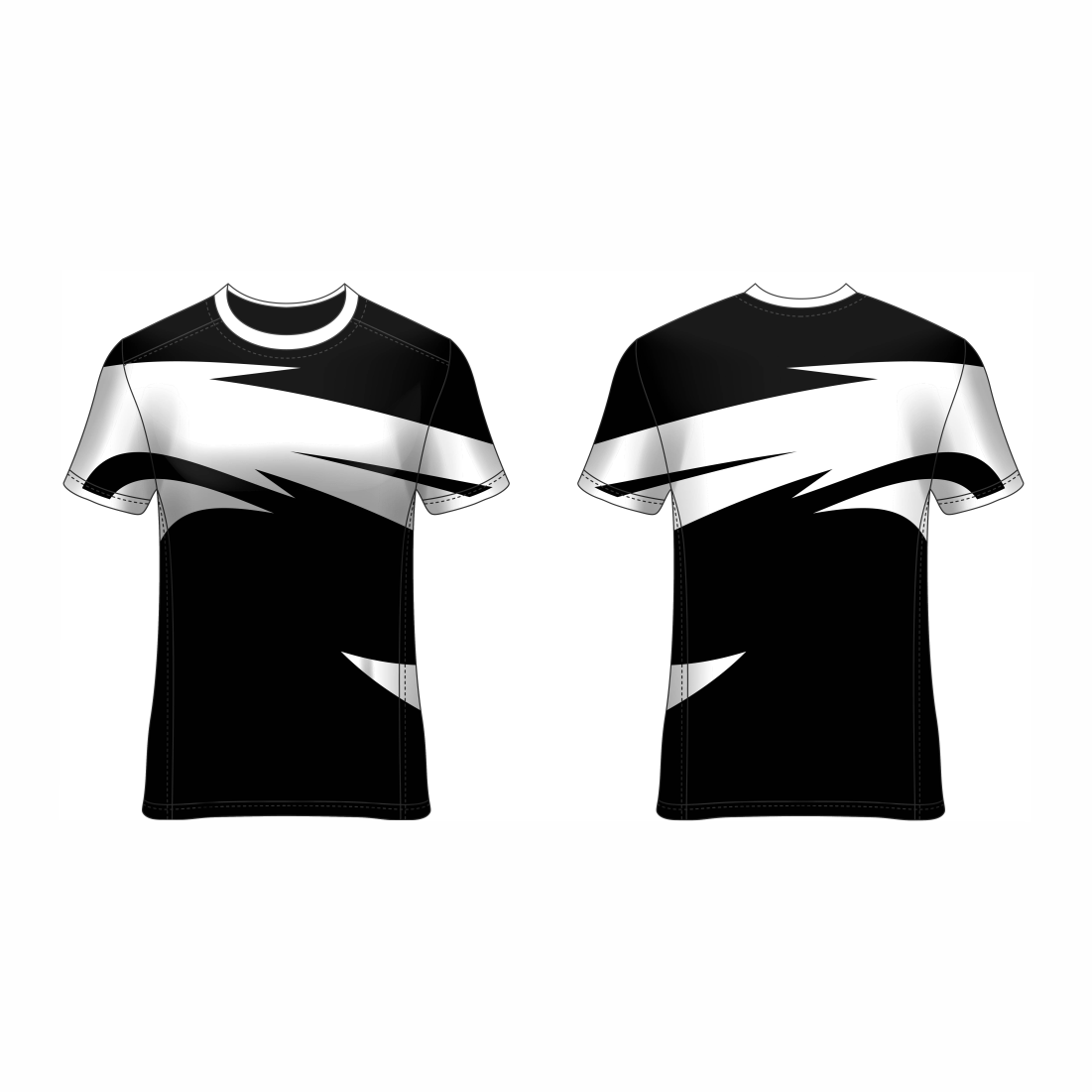 Next Print Customised All Over Printed Round Neck T-Shirt NP0000S691 - Next Print