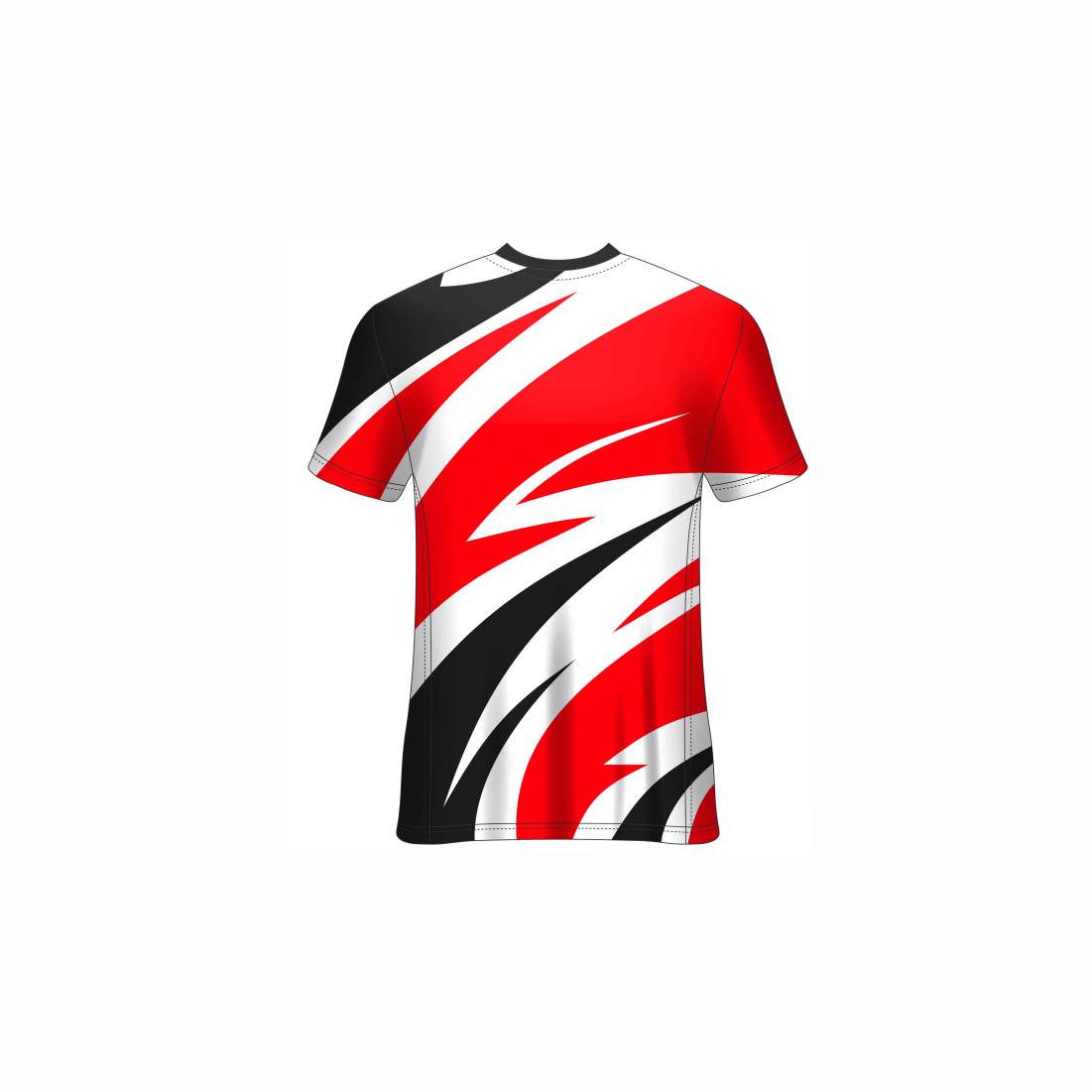 Next Print Customised All Over Printed Round Neck T-Shirt NP0000S692 - Next Print