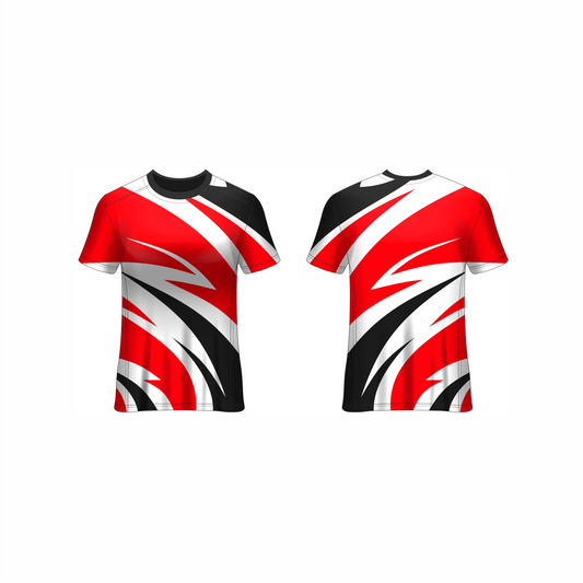 Next Print Customised All Over Printed Round Neck T-Shirt NP0000S692 - Next Print