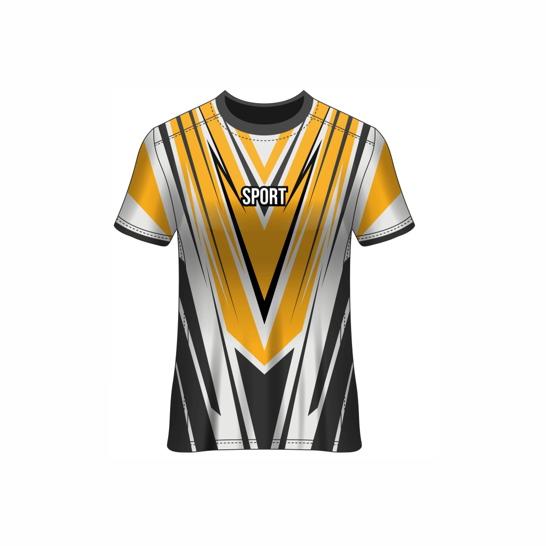 Next Print Customised All Over Printed Round Neck T-Shirt NP0000S693 - Next Print