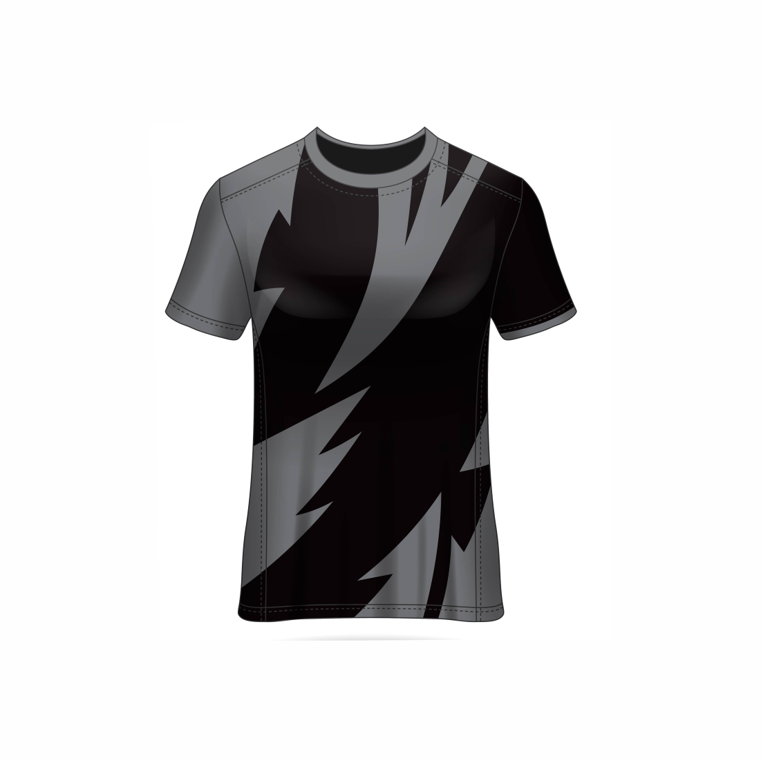 Next Print Customised All Over Printed Round Neck T-Shirt NP0000S693 - Next Print