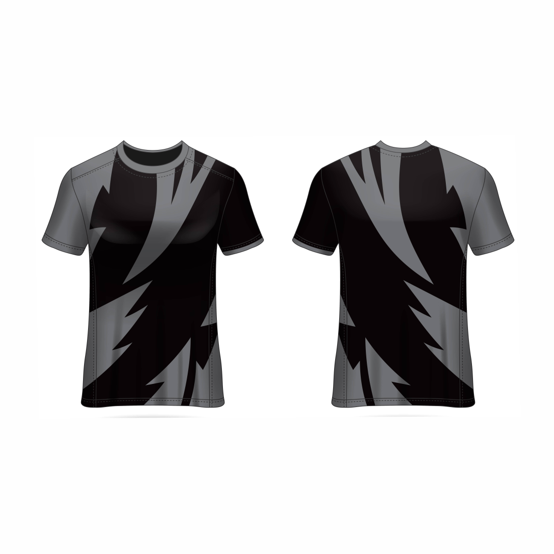 Next Print Customised All Over Printed Round Neck T-Shirt NP0000S693 - Next Print