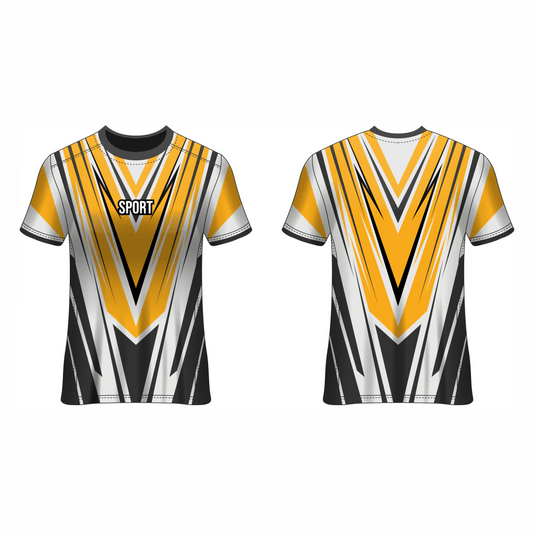 Next Print Customised All Over Printed Round Neck T-Shirt NP0000S693 - Next Print