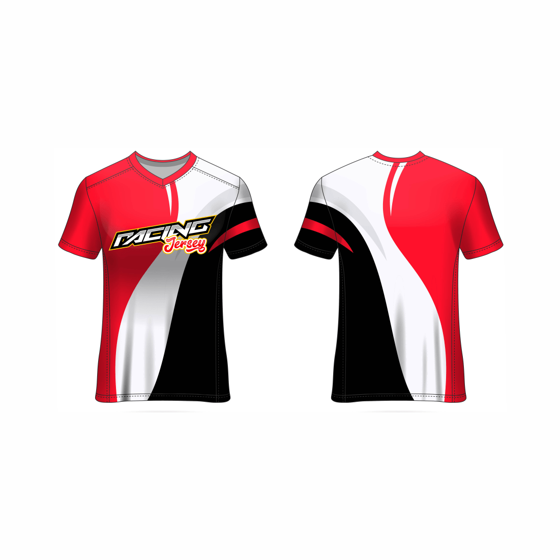 Next Print Customised All Over Printed Round Neck T-Shirt NP0000S694 - Next Print