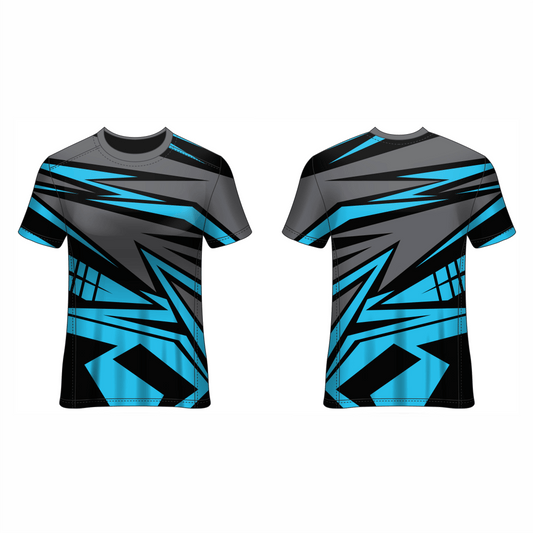 Next Print Customised All Over Printed Round Neck T-Shirt NP0000S695 - Next Print