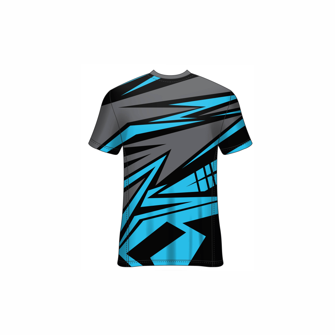 Next Print Customised All Over Printed Round Neck T-Shirt NP0000S695 - Next Print