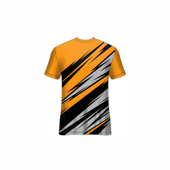 Next Print Customised All Over Printed Round Neck T-Shirt NP0000S695 - Next Print