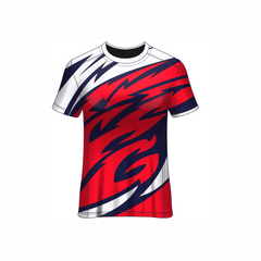 Next Print Customised All Over Printed Round Neck T-Shirt NP0000S696 - Next Print