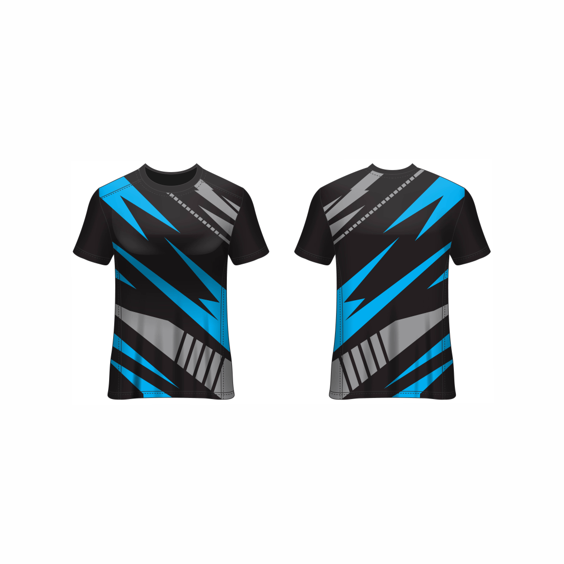 Next Print Customised All Over Printed Round Neck T-Shirt NP0000S697 - Next Print