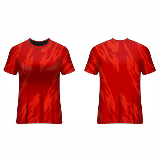 Next Print Customised All Over Printed Round Neck T-Shirt NP0000S697 - Next Print