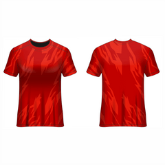 Next Print Customised All Over Printed Round Neck T-Shirt NP0000S697 - Next Print