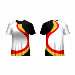 Next Print Customised All Over Printed Round Neck T-Shirt NP0000S698 - Next Print