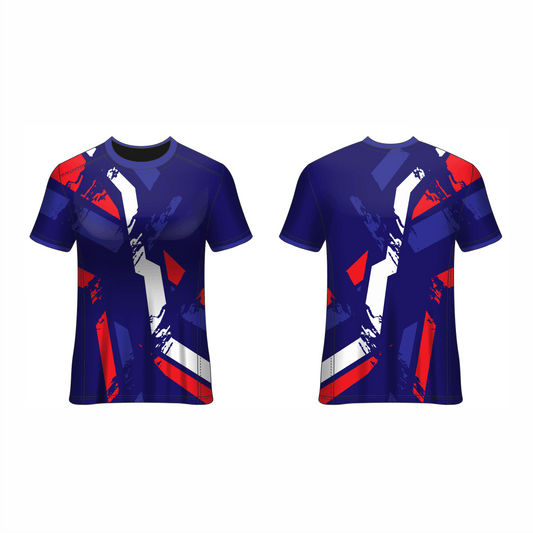 Next Print Customised All Over Printed Round Neck T-Shirt NP0000S698 - Next Print