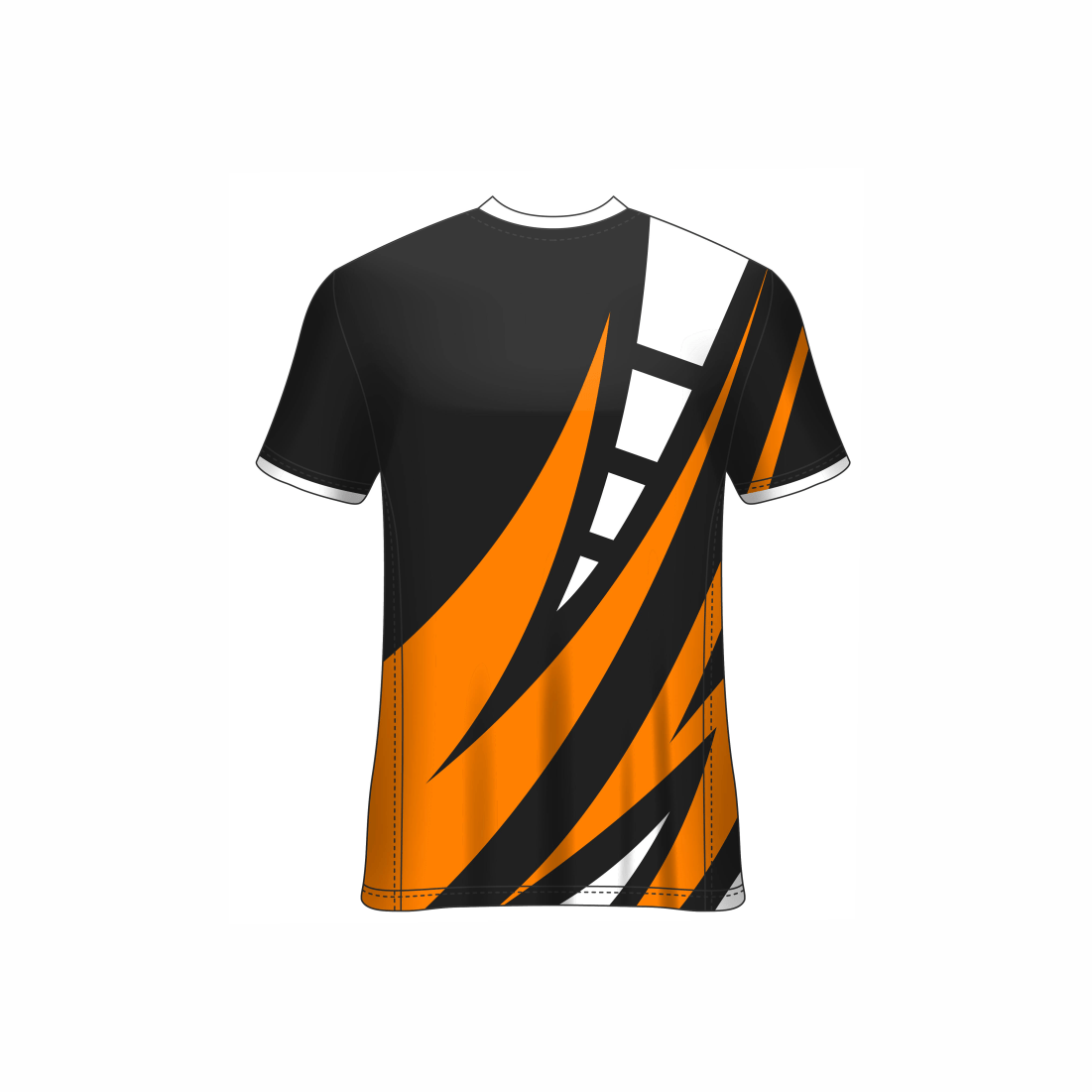 Next Print Customised All Over Printed Round Neck T-Shirt NP0000S699 - Next Print