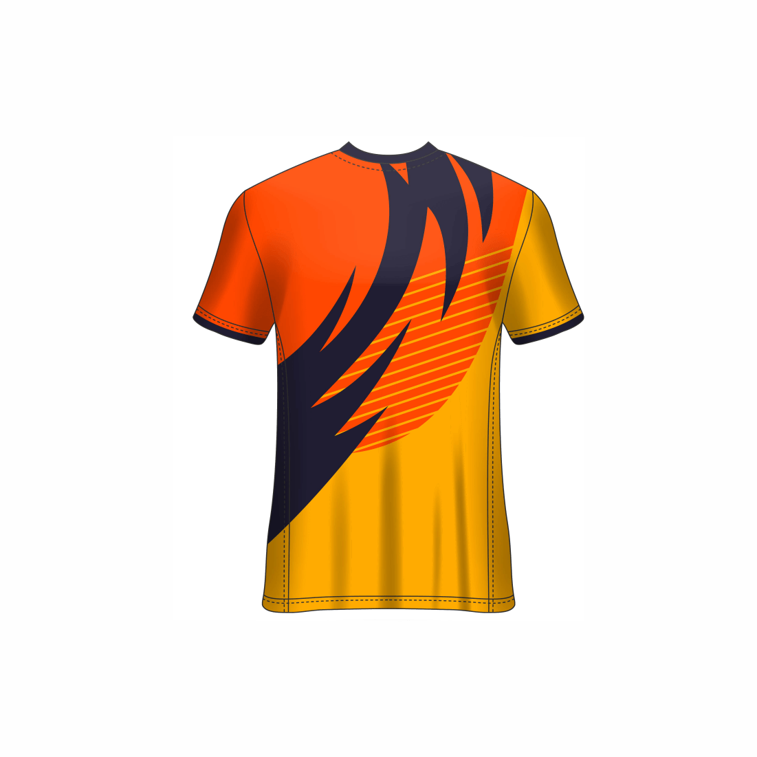 Next Print Customised All Over Printed Round Neck T-Shirt NP0000S699 - Next Print