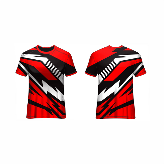 Next Print Customised All Over Printed Round Neck T-Shirt NP0000S699 - Next Print