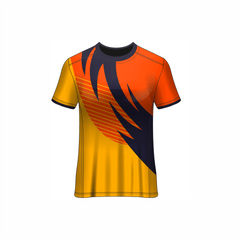 Next Print Customised All Over Printed Round Neck T-Shirt NP0000S699 - Next Print