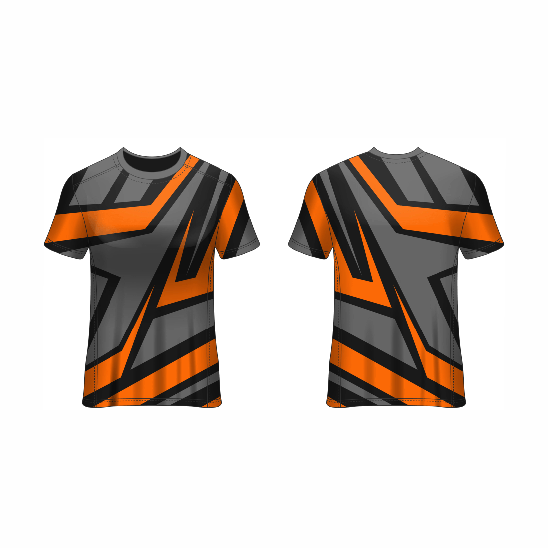 Next Print Customised All Over Printed Round Neck T-Shirt NP0000S700 - Next Print