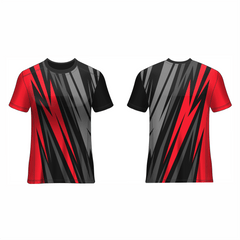 Next Print Customised All Over Printed Round Neck T-Shirt NP0000S704 - Next Print