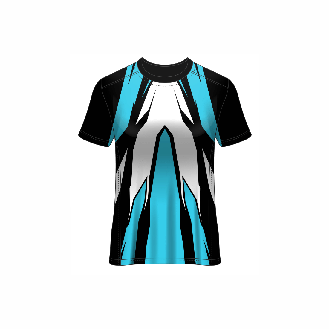 Next Print Customised All Over Printed Round Neck T-Shirt NP0000S705 - Next Print