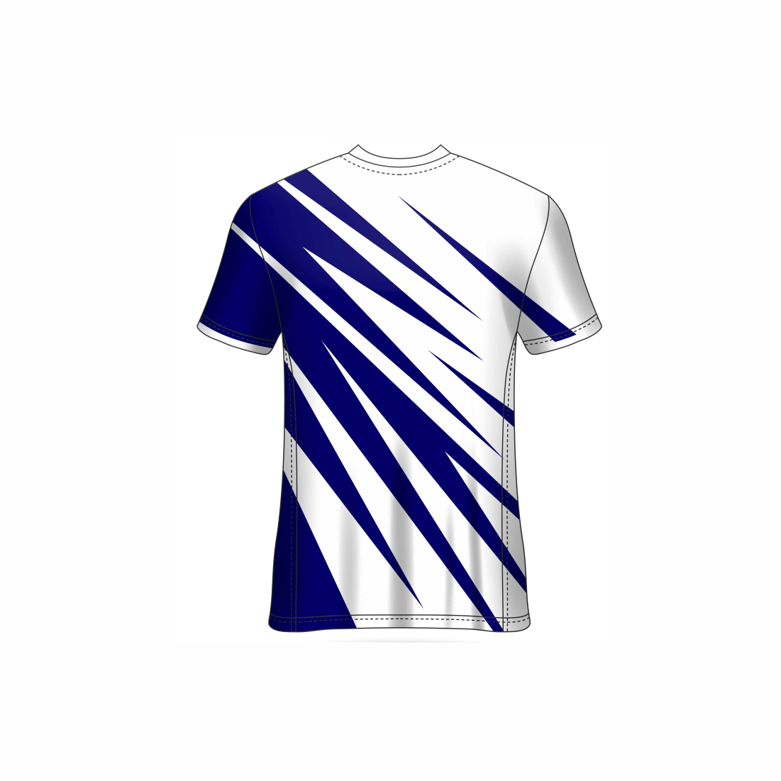 Next Print Customised All Over Printed Round Neck T-Shirt NP0000S706 - Next Print