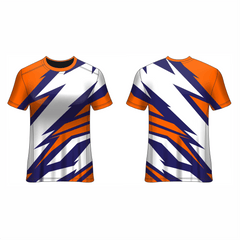 Next Print Customised All Over Printed Round Neck T-Shirt NP0000S707 - Next Print