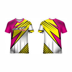 Next Print Customised All Over Printed V Neck T-Shirt NP0000S670 - Next Print