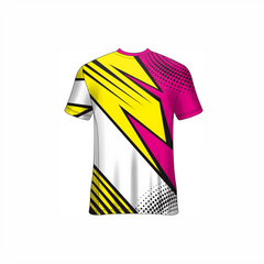 Next Print Customised All Over Printed V Neck T-Shirt NP0000S670 - Next Print